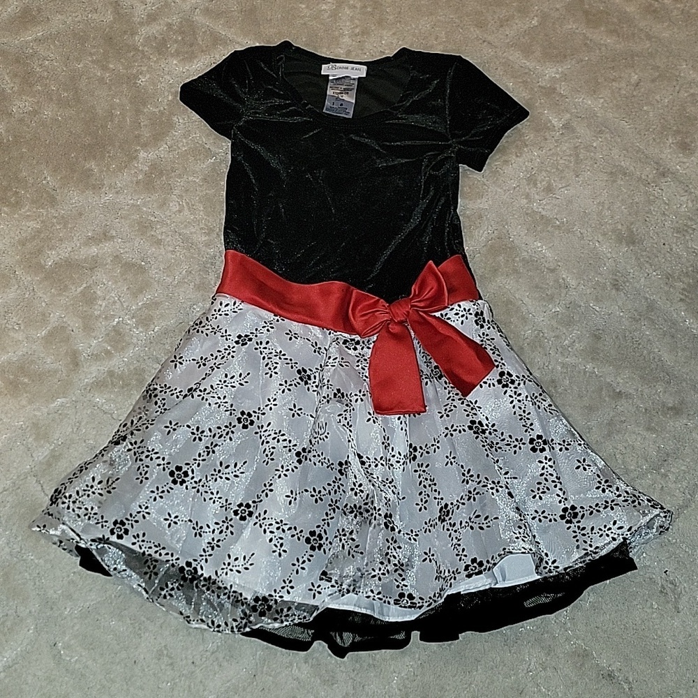 (J1) Bonnie Jean girls dress, Size 6
